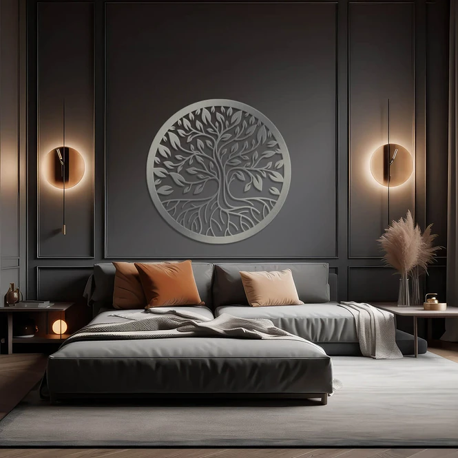 Matériel: Aluminium brossé, 3MM, 46X46 po